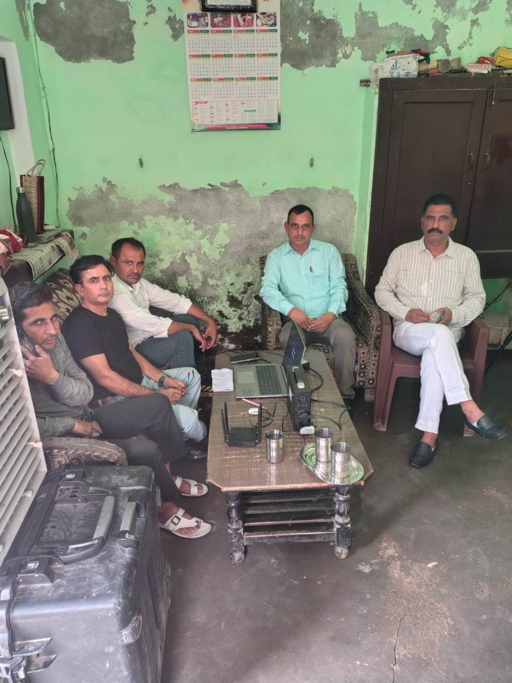 Health Camp Organized in Mehnda Village Under the Guidance of DC Rahul Narwal as Part of the TB Patient Search Campaign